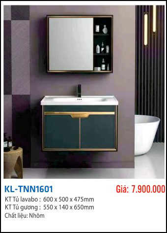 KL-TGNL(TuGuongNhomLavabo)-TNN1601