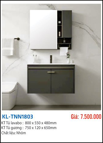 KL-TGNL(TuGuongNhomLavabo)-TNN1803